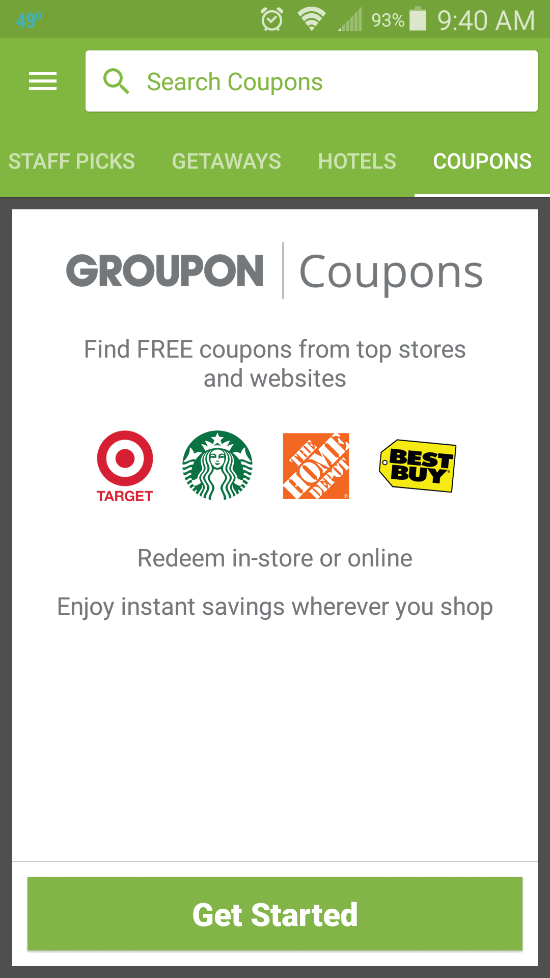 my groupons