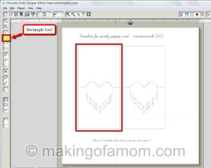 How to create a Pixelated Heart pop-up Valentines Days - makingofamom.com