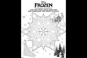 frozen maze