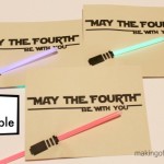 May the Fourth be with You printable card @ makingofamom.com