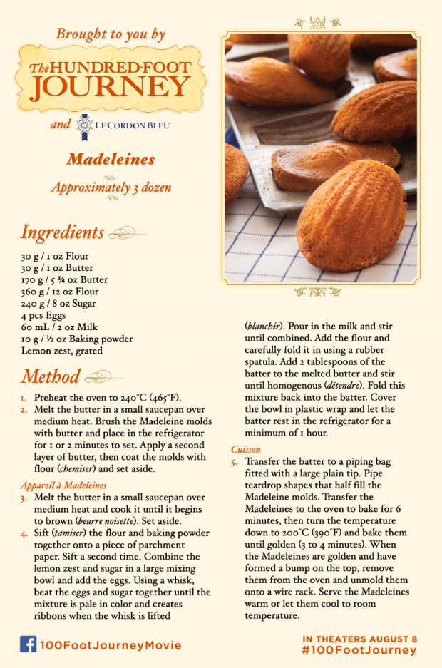 100FootJourney-Madeleines