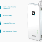 D-Link DIR-510L Wi-Fi AC750 Portable Router and Charger