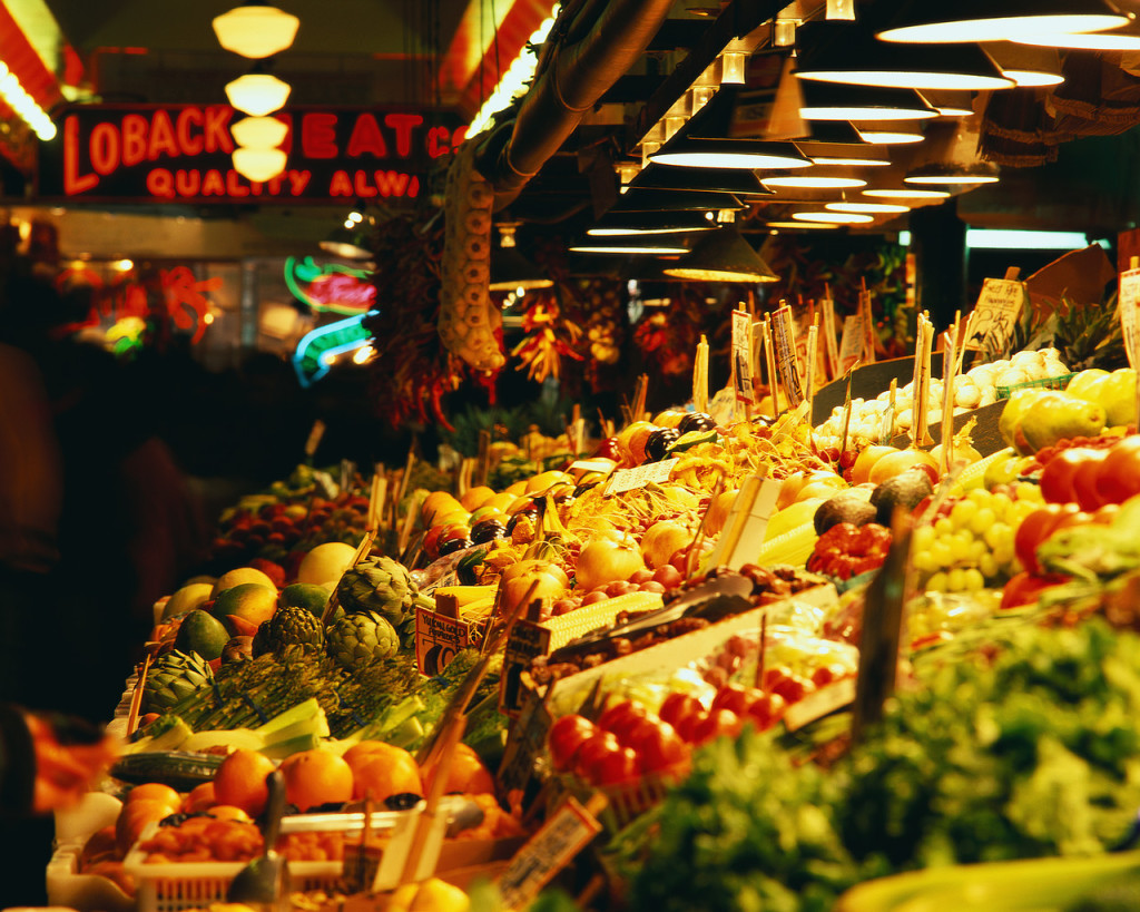 Fruits and Vegetables at Market