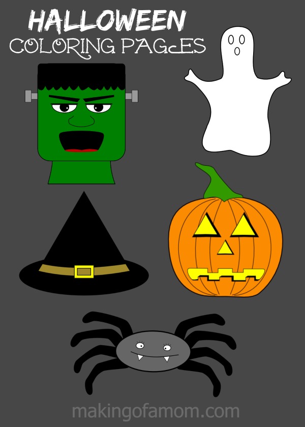 Free Halloween Coloring Pages - makingofamom.com