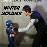 Simple DIY costume of the the Winter Soldier from the movie Captain America the Winter Soldier