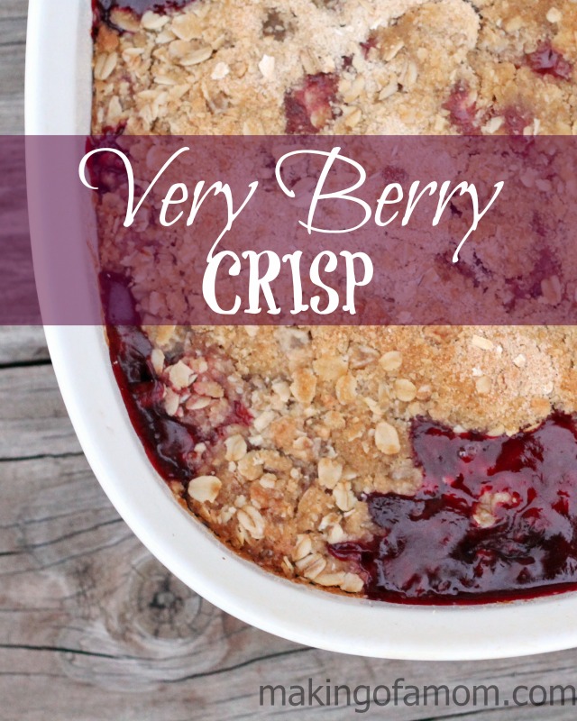 Very Berry Crisp Recipe