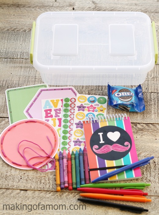 DIY Travel Entertainment Pack for Kids