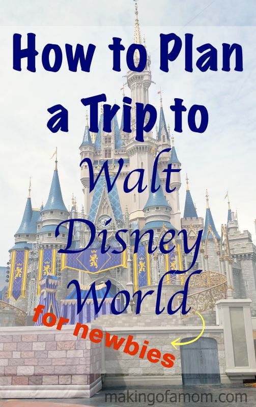 planning trip to disney world