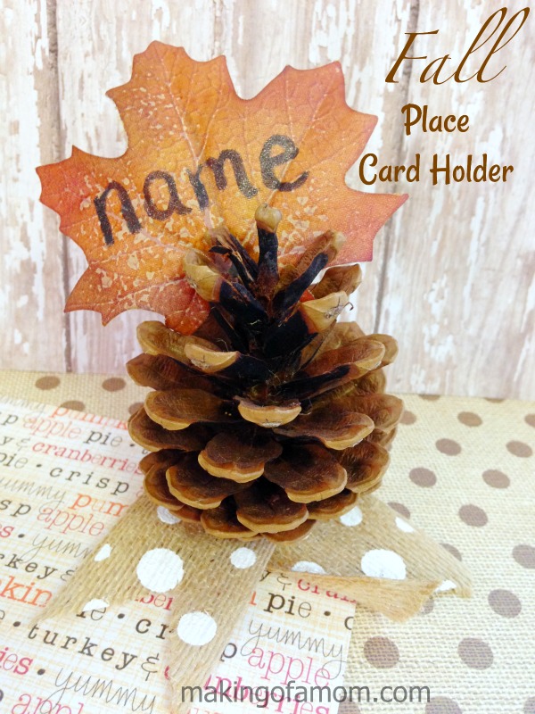 fall place card holders