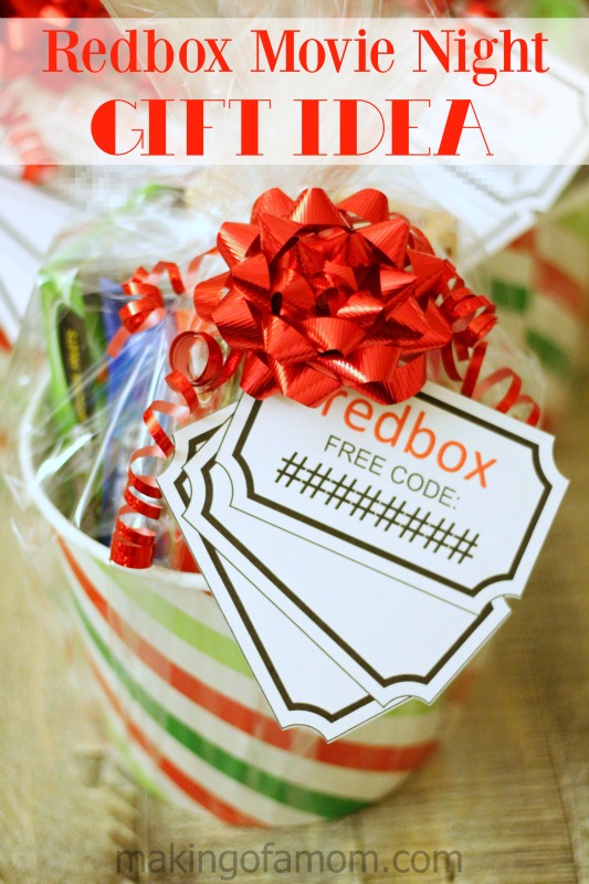 Redbox Night Gift Idea Closeup