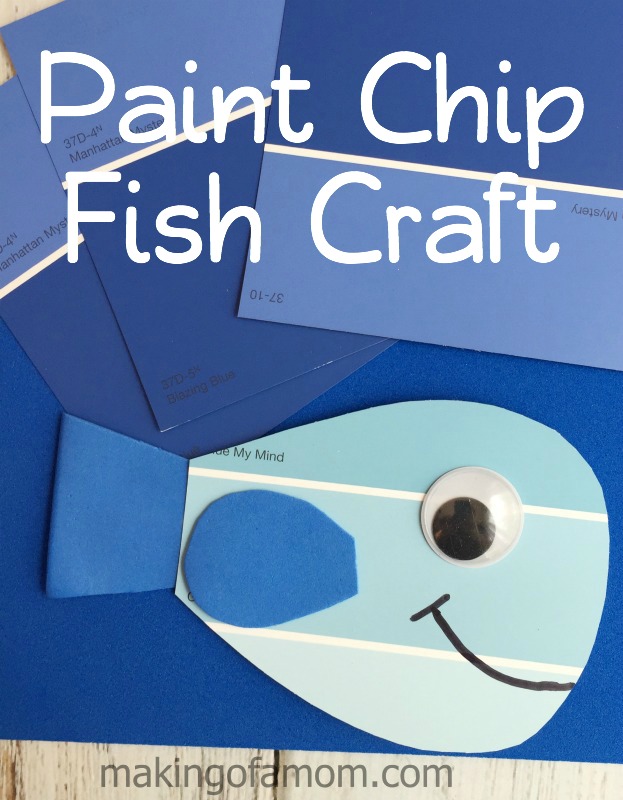 Paint-Chip-Fish-Craft