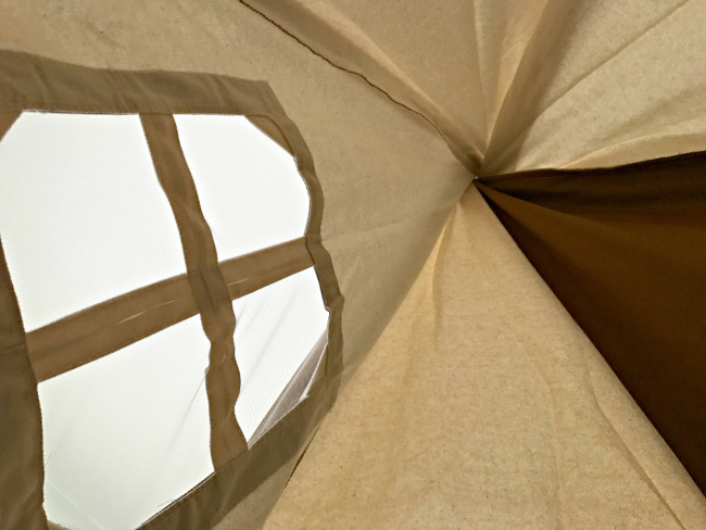 cotton canvas teepee
