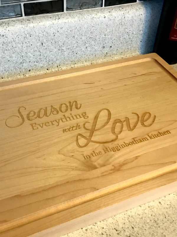 Engraved Cutting Board Engraved Cutting Board