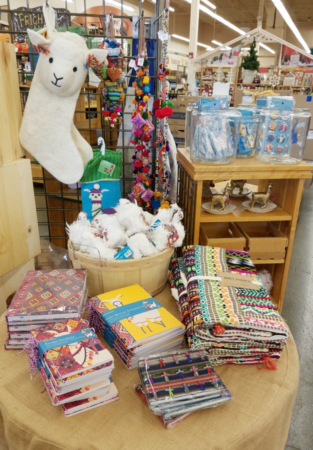 Llama items at Cost Plus World Market