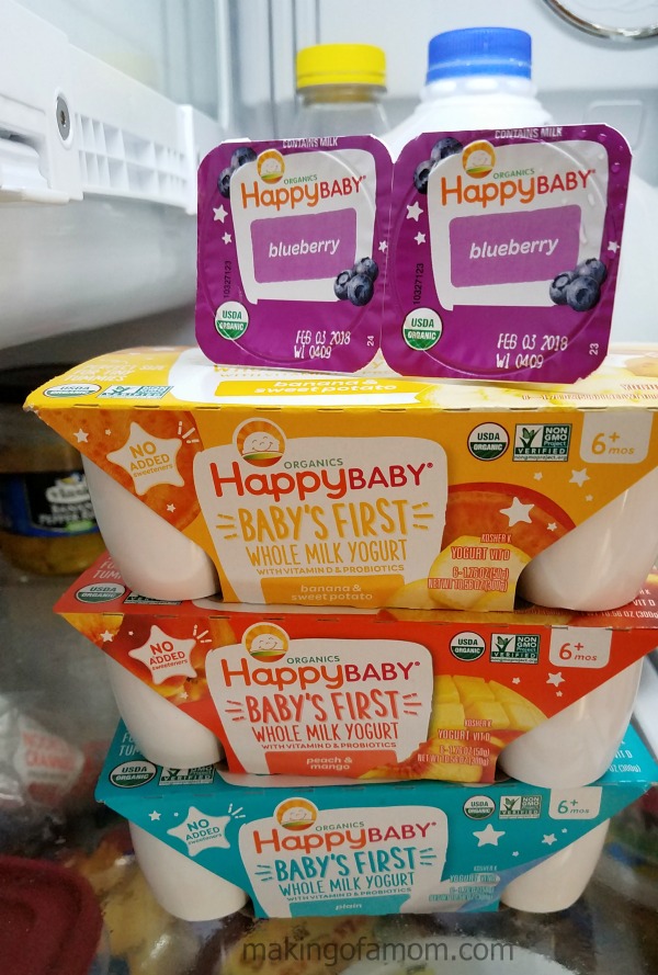 happy baby yogurt