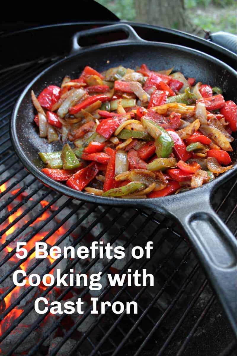 benefits of cooking with cast iron