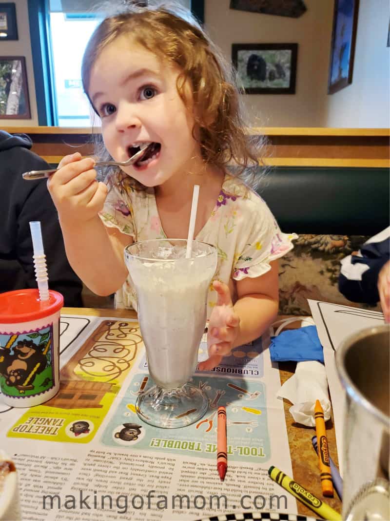 huckleberry shake black bear diner